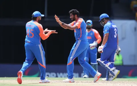 India vs Afghanistan 43rd Match T20 World Cup 2024 Highlights
